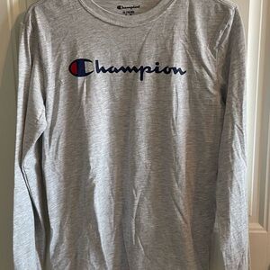 Champion Heather Gray Crewneck Tee